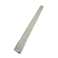 Replacement Side Rail for Treadmill - L x W: 123 cm x 8.5 cm - Ivory color - RAL123-85 - Tecnopro